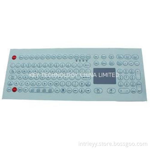 Panel Mount Waterproof Industrial Membrane Keyboard with Nu
